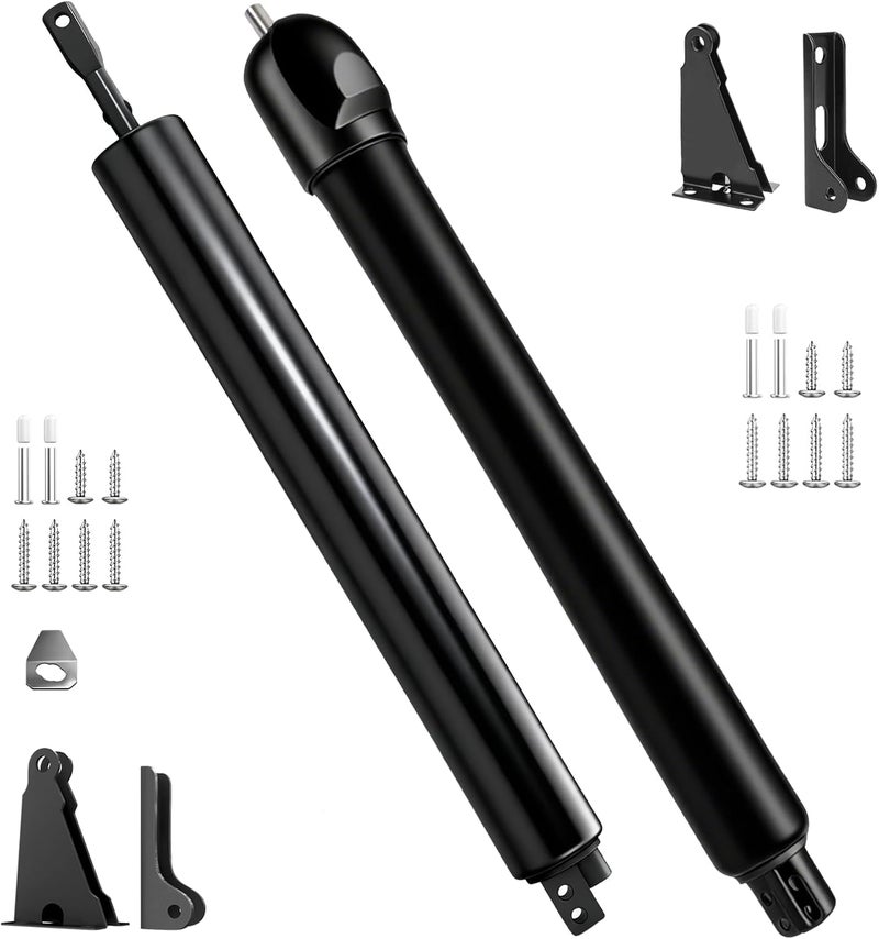 BoXtreamify Screen Door Closer,Storm Door Closer -Lasts for 10 Years Heavy Duty - for (Medium and Heavy Weight) Storm, Screen, & Security Doors - New Doors or Replacement for Previous Units (Black) - Image 1